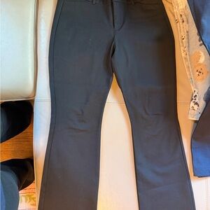 Old Navy Black High-Rise Pixie Flare Pants